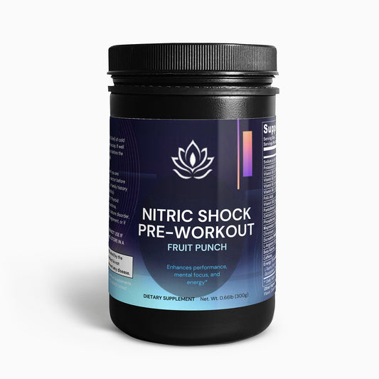 Nitric Shock Pre-Workout Powder (Fruit Punch)