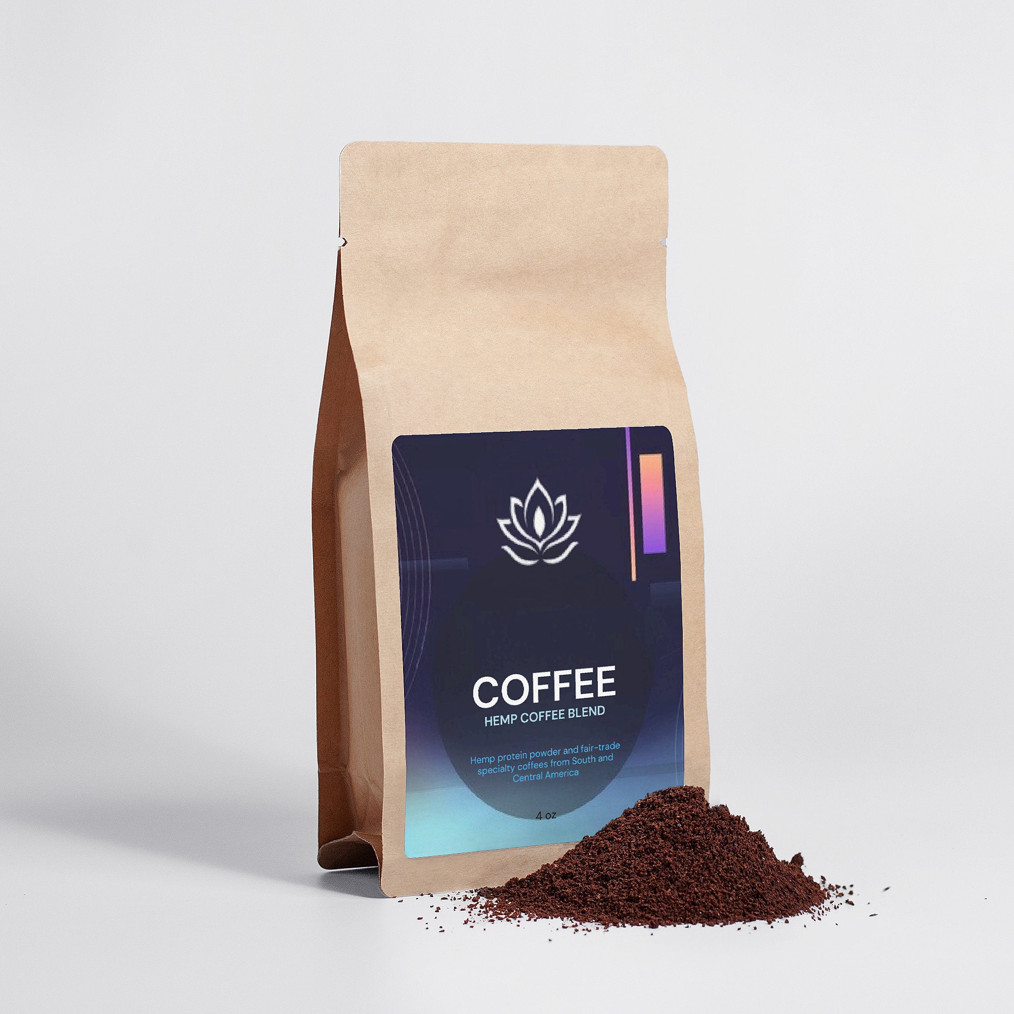 Hemp Coffee Blend - Medium Roast 4oz