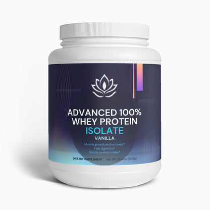 Advanced 100% Whey Protein Isolate (Vanilla)