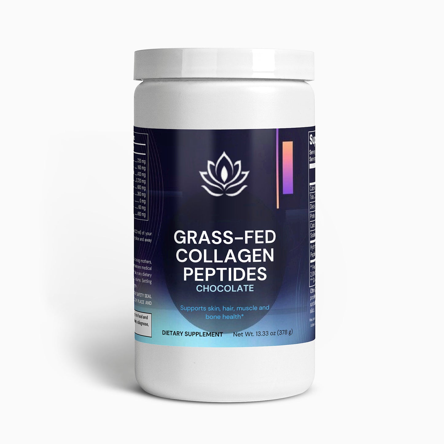 Grass-Fed Collagen Peptides Powder (Chocolate)