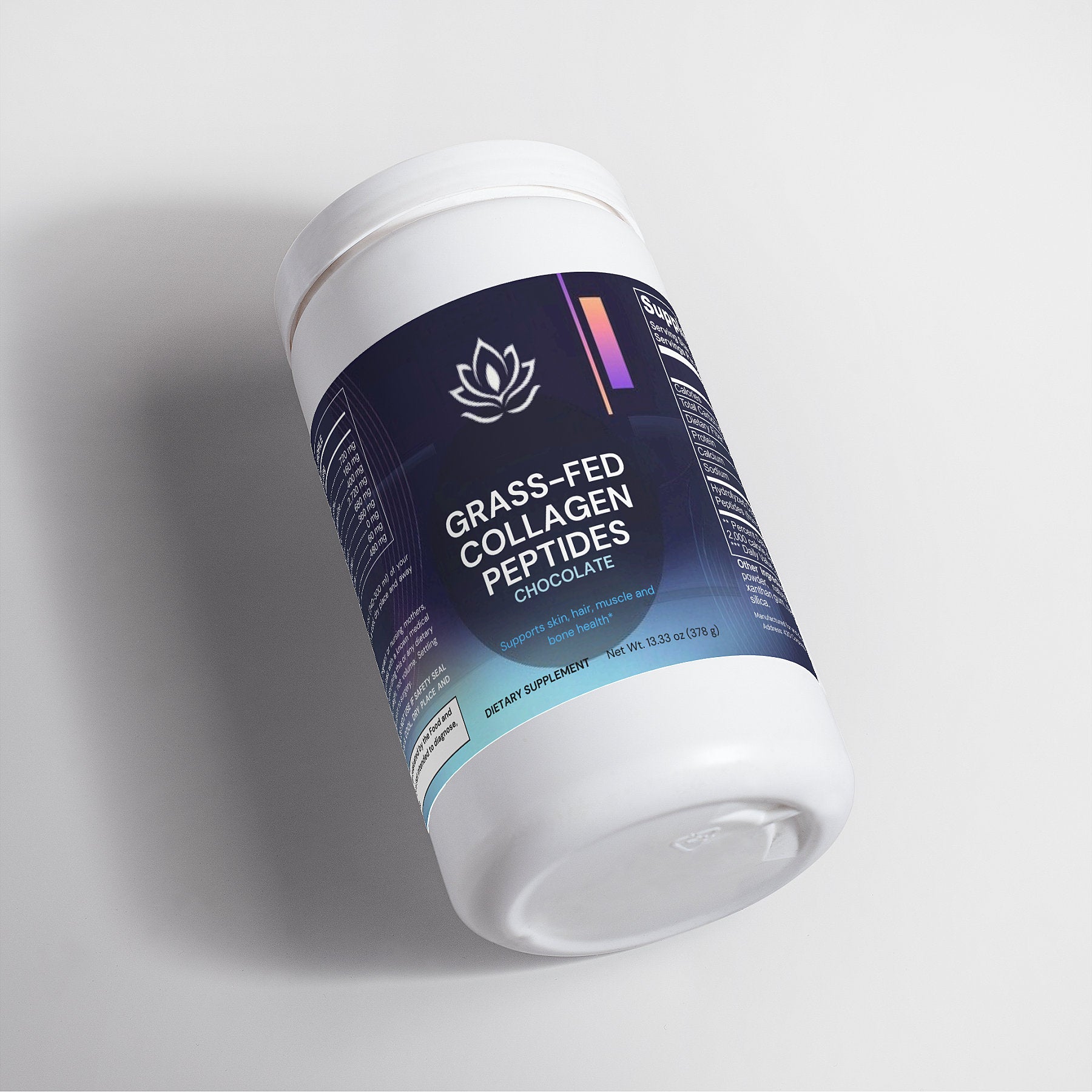 Grass-Fed Collagen Peptides Powder (Chocolate)