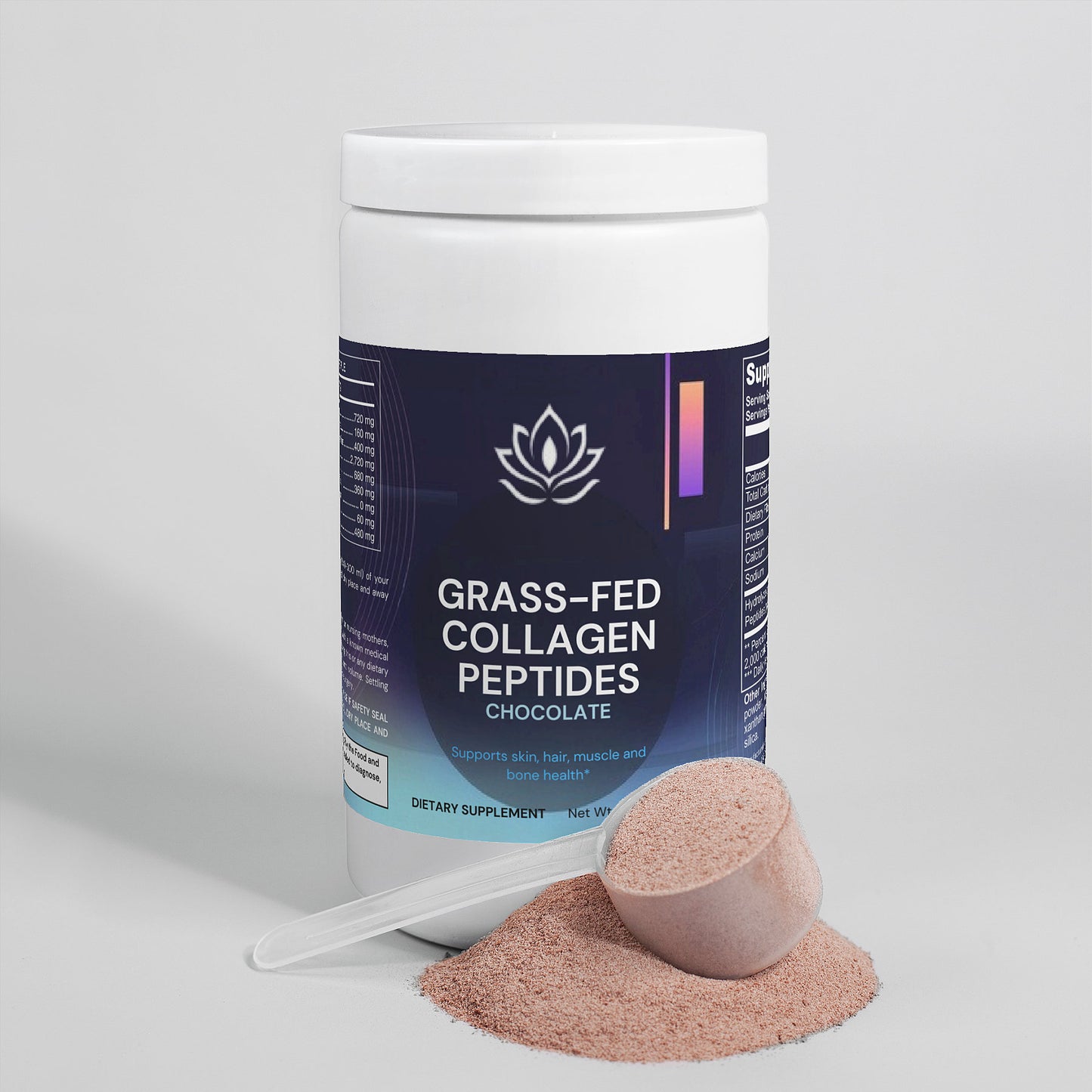 Grass-Fed Collagen Peptides Powder (Chocolate)